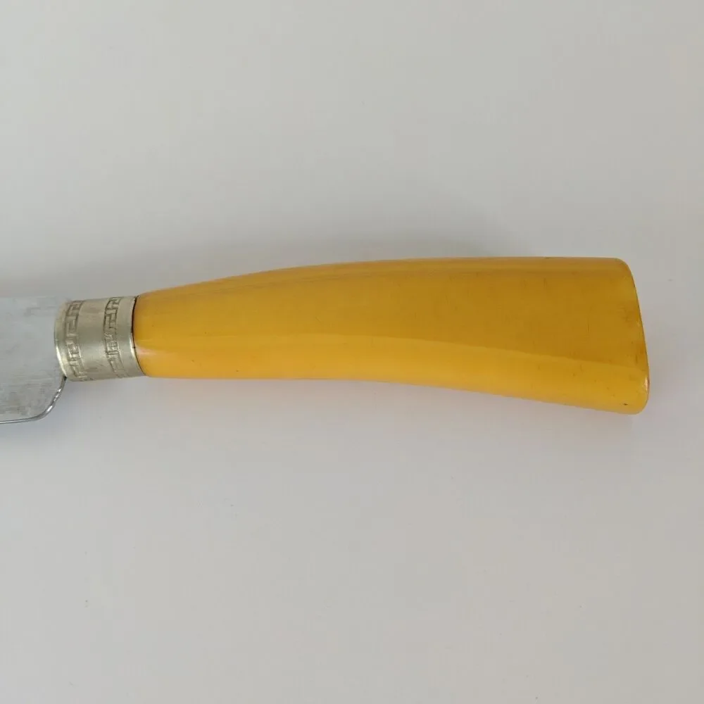 Westall Richardson Forever Sharp Sheffield England Knife Gold Bakelite Handle